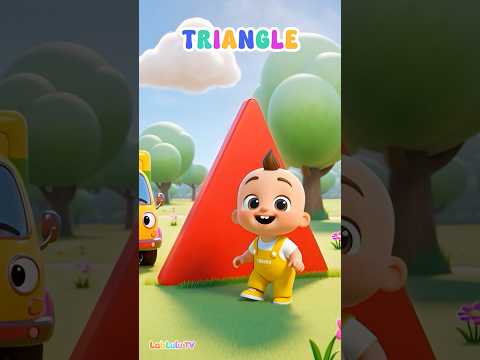 Baby Learns Shapes in Bright Colors for Fun Learning