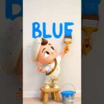 Learn Colors for Toddlers: Red Blue Yellow Green Pink
