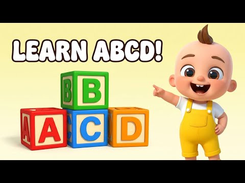Alphabet Song ABCD Toddler | Fun ABC Learning