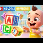 Baby Learns ABCD Colors and Numbers Fun!