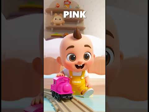 Learn Colors with Trains: Fun Railway Adventure