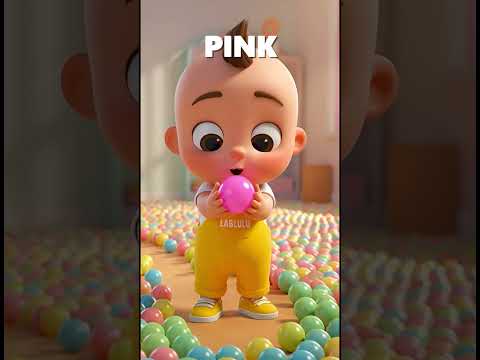 Learn Colors with Balls in a Fun Ball Pit