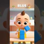 Learn Colors with Stacking Cubes for Kids