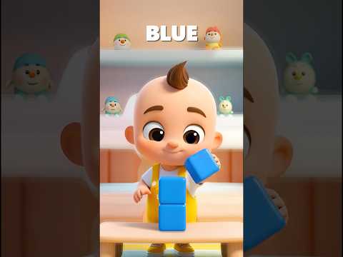 Learn Colors with Stacking Cubes for Kids