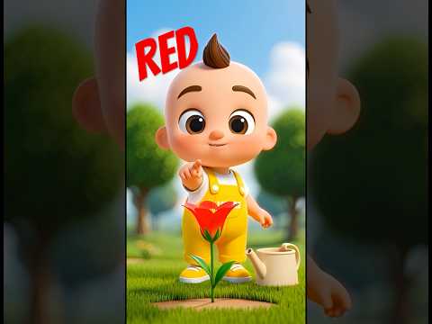 Color Song with Flowers | Red Yellow Blue Fun