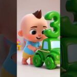 Colorful Cars Counting Game for Babies Fun Learning