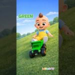 Learn Colors with Trucks and Buses for Toddlers