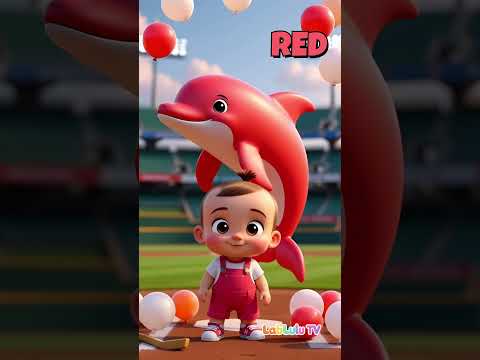 Dolphin Teaches Colors for Toddlers – Fun Learning