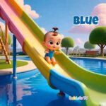 Learn Colors Water Slide Fun for Toddlers