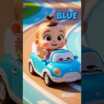 Baby Learns Colors with Colorful Cars Fun Video