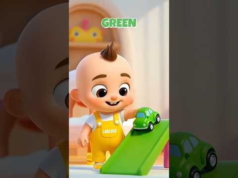 Baby Learns Colors with Colorful Cars – Fun Video