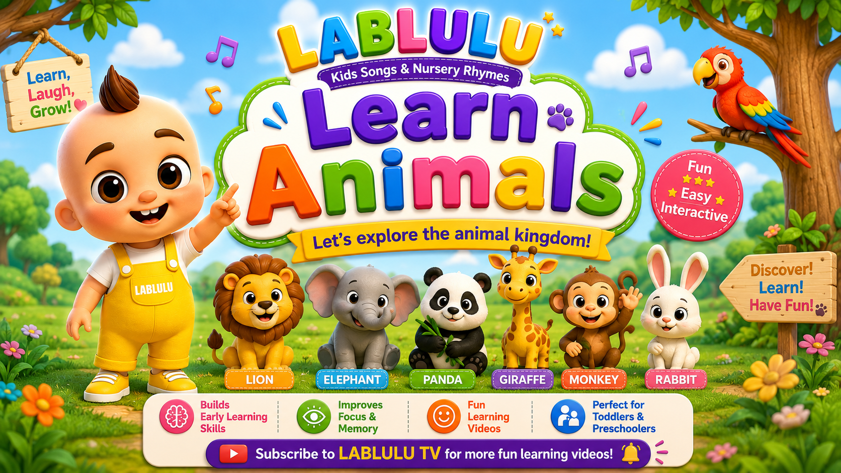 lablulu learn animals